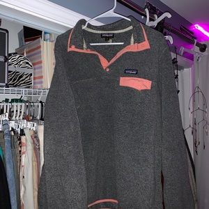 patagonia synchilla snap button pullover